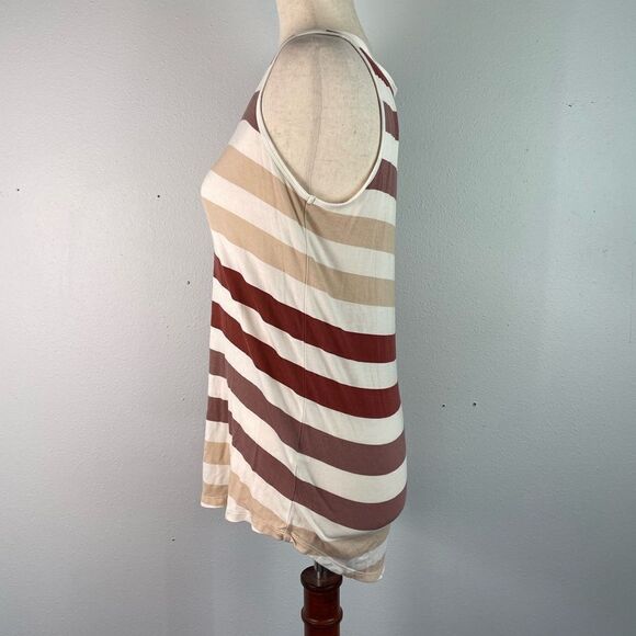 Maurices 24/7 Striped Sleeveless Top Size S EUC - Picture 3 of 6